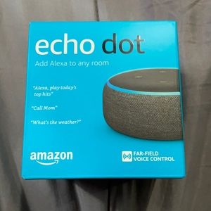 BRAND NEW ECHO DOT 3rd GEN. STILL SEALED